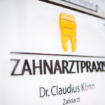 Galerie Praxisschilder - Zahnarztpraxis in Willich Schiefbahn